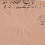 DR - 4 M. Germania Ortseinschreibebrief (2. Gew.st./20-100g) Berlin SO33 27.4.22
