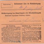 DR-Infla - 1 1/2+2 1/2 M. By-Abschied/DR Eil-Paketkarte Neumarkt 2 Opf. 20.9.20