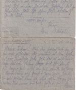 Jugoslawien/All.Bes. - Susak 4./16.10.45 2 Kriegsgefangenenkarten n. Augsburg