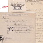 Belgien/All.Bes. - Lager C.H. II (Marchienne) Kriegsgefangenebrief n. Calau 1946