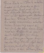 All.Bes. - Munster (Lager) 26.11.45 Kriegsgefangenenkarte n. Walsrode/Lager