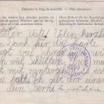 All.Bes./Belgien - (20) Jeinsen ü. Elze Kriegsgefangenenkarte i. Lager LBIV 1947