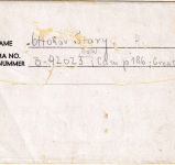 England/Tschechien - POW Camp 186 (Berechurch) Kriegsgefangenenbrief 12.8.45 !!