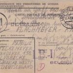 All.Bes./Belgien - Lübbecke 15.4.46 Kriegsgefangenenkarte ins Lager LB I
