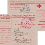 Franz. Zone/England - Stromberg 12.1.46 Kriegsgefangenenkarte (Rotes Kreuz)