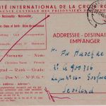 All.Bes./England - Rodach (b. Coburg) 25.11.46 Kriegsgefangenenkarte/Rotes Kreuz