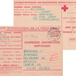 Franz. Zone/England - Urach 8.1.46 Kriegsgefangenenkarte n. Camp Nr. 186