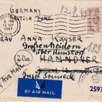 England/All.Bes. - POW Camp 184 (Llanmartin Wales) Kriegsgefangenenbrief 12.9.47