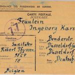 Belgien/All.Bes. - Lager LB III (Houthaelen) Kriegsgefangenenkarte 30.11.46