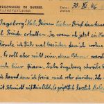 Belgien/All.Bes. - Lager LB III (Houthaelen) Kriegsgefangenenkarte 30.11.46
