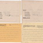 Belgien/All.Bes. - 12 Kriegsgefangenenkarten/-briefe ex 7/46 bis 5/47 Lager BOVI