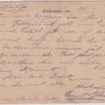 DR - K.D.Feldpost 11. Armeekorps Feldpostkarte i.d. SCHWEIZ 26.4.15 Nachporto