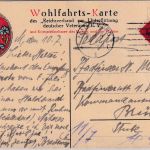 DR - Magdeburg 1917 Dt. Pfadfinderbund Feldpostkarte m. Vignette n. Brüssel
