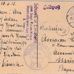 DR - Saargemünd 11.6.18 Feldpostkarte Schwester Vereinslazarettzug U3 n. München