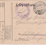 Bayern - Bayer. Feld-Postexped. d. Alpenkorps Feldpostkarte n. Feldkirchen 1916