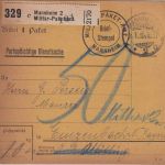 DR - Magdeburg 2 Militär-Paketamt unfrank. Militärpaketkarte 10.7.16 Nachporto