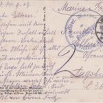DR - Warnemünde Seeflugstation Feldpostkarte n. Augsburg 14.9.17