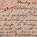 DR-Infla - 30 Pfg. Postreiter Ganzsache+Zusatz Ortseinschreibekarte Hamburg 1922