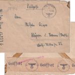 DR - Fp.Nr. 12859A Feldpostbrief 3.6.42 n. Rhynern b. Hamm Feldpostzensur