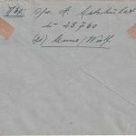 DR - Fp.Nr. 25760 (Fallschirmjäger !) Feldpostbrief (22) Rayen ü. Moers 5.1.45