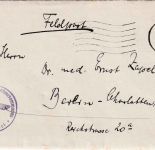 DR - Unterseeboots-Abnahmekommando (U555) Feldpostbrief 19.2.41 (Kaleu Horrer !)