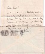 DR - Unterseeboots-Abnahmekommando (U555) Feldpostbrief 19.2.41 (Kaleu Horrer !)