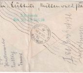 DR - 40 Pfg. Hindenburg Feldpost-Eilbrief Mittenwald - Griesbach 1940 Weiterltg.