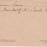 DR - Neustrelitz 17.7.44 Feldpostbrief an Fp.Nr. 17556 "Zurück an Absender..."