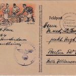 DR - Fp.Nr. L51164 (Holland) illustr. Feldpostkarte n. Berlin 19.4.43