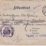 DR - Bautzen 8.11.14 Feldpostbrief als Kriegsgefangenenbrief n. FRANKREICH
