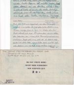 USA/DR - POW Camp Dermott (Arkansas) 3 Kriegsgef.-Karten/Briefe 12.2./3.4.45 !!
