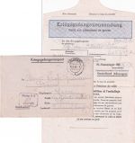 DR - Stalag XB (Sandbostel/Feldpost 3.5.44) Kriegsgefangenenbrief n. ITALIEN