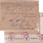 DR - Hamburg 22.10.41 Interniertenbrief ("Feindstaatenausländer") n. Isle of Man