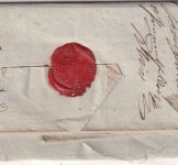 Bayern/Österreich - "W" (Würzburg) Fahrpostbrief (Grenzfranco) n. Wien 9.10.1823