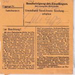 Bizone - 2x90+10 Pfg. Bauten Paketkarte Remlingen - Darmstadt 29.11.48