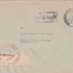 All.Bes. - Ochsenfurt 18.6.46 Gebühr bezahlt Ra1 Brief (Rotes Kreuz) n Straubing