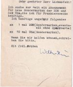 BRD - Würzburg 2 31.7.62 apt. Tagesstempel Bildganzsache - PLZ-Umstellung