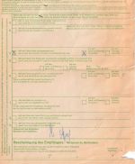 BRD - 4x2 M.+80 Pfg. Heinemann Paketkarte n. SCHWEDEN Gerbrunn 1974