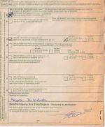 BRD - 4x5 M. I&T u.a. Paketkarte n. GRIECHENLAND Würzburg - Thessaloniki 1982