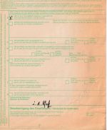 BRD - 5x5 M. I&T u.a. Paketkarte n. GRIECHENLAND Uettingen - Athen 1981