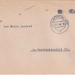 All.Bes. - Remlingen 22.1.46 Geb.Bez. L1 Brief n. Marktheidenfeld