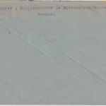 All.Bes. - Bieberehren ü. Ochsenfurt 5.4.46 Poststelle I hds. Geb.Bez. Brief