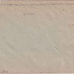 All.Bes. - Sonderhofen ü. Ochsenfurt 11.2.46 Poststelle I Einschreibebrief