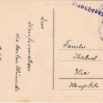 All.Bes. - Winterhausen 13.4.46 L1 Gebühr bezahl(t) Ortskarte