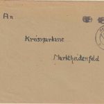 All.Bes. - Remlingen 19.2.46 Geb.Bez. L1 Brief n. Marktheidenfeld