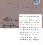 Bizone - 30 Pfg. Bauten Brief n. USA Poststelle Ochsenfurt - New York 1949