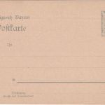 Bayern - Würzburg 1903 Tapeziermeister-Vereinigung priv. Zudruck Ganzsachenkarte