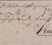Bayern - Würzburg 1. MAR 1830 L2 Dienstbrief/Militaria n. Kusel - Inhalt !!