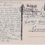 DR - Würzburg 1936 "Besucht die Zeltlager ..." Masch.werbestempel Karte