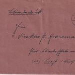 DR - 3 Pfg. AH Drucksache/Blindensendung (!) Volmarstein (Ruhr) 13.12.44